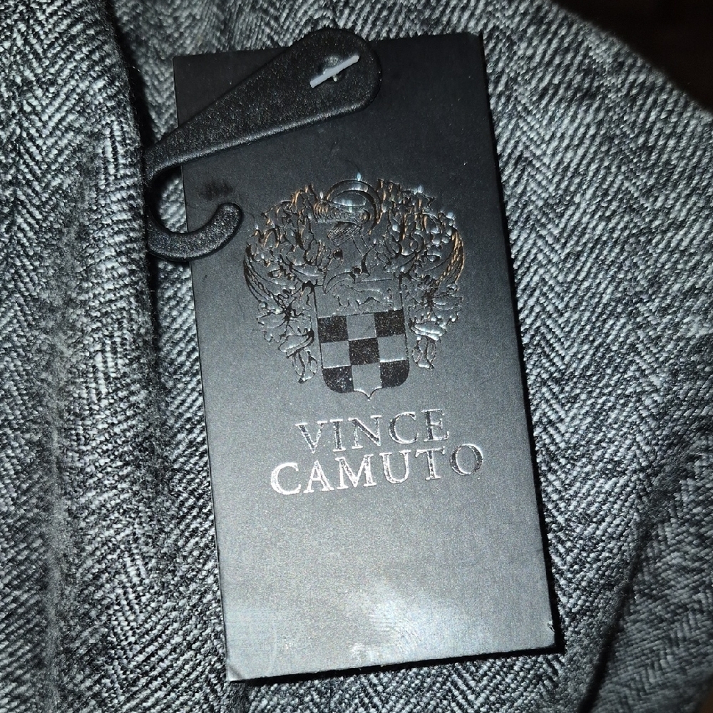 Vince Camuto Men's Gray Herringbone Hat - Picture 5 of 5